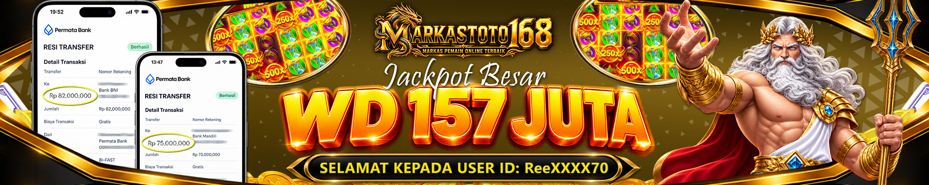 BUKTI WD 157 JUTA